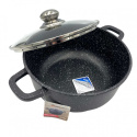 KINGHOFF GARNEK Z POWŁOKĄ MARMUROWĄ 28cm KH-3967