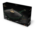PATELNIA TYTANOWA GRILLOWA BERLINGER HAUS 28cm BH-6050 EMERALD