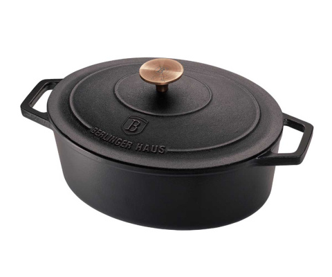 GARNEK ŻELIWNY 24cm 4,3L BERLINGER HAUS BH-6492