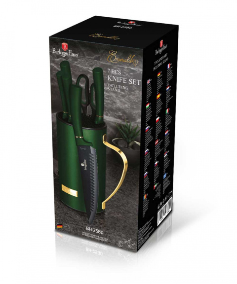 ZESTAW NOŻY BERLINGER HAUS BH-2043 W STOJAKU