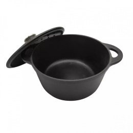 GARNEK ŻELIWNY 22cm 2,4L KINGHOFF KH-2253