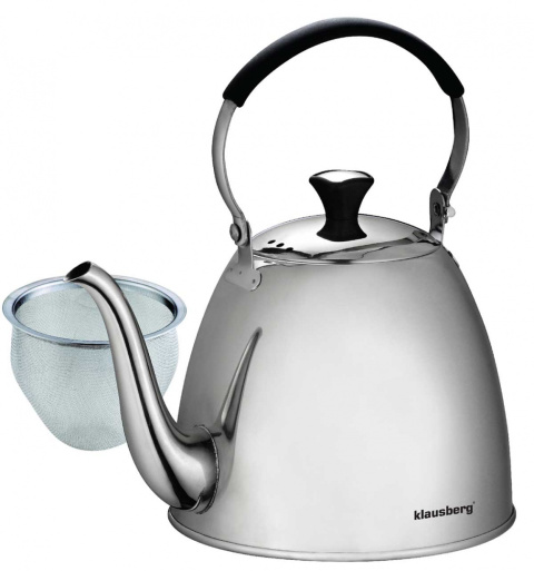 INFUSER KETTLE WITH STRAINER KLAUSBERG 1.1L KB-7456