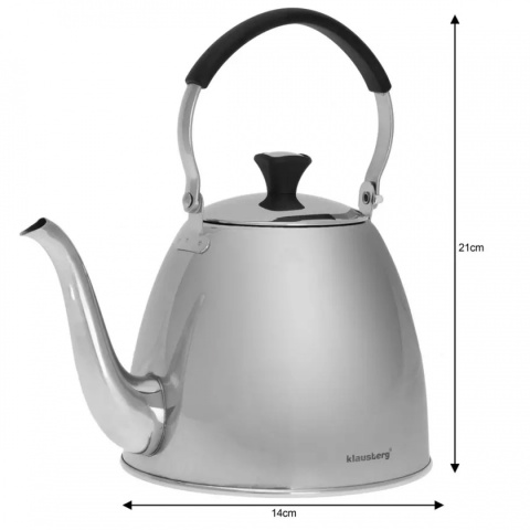 INFUSER KETTLE WITH STRAINER KLAUSBERG 1.1L KB-7456