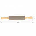 SILICONE ROLLING PIN FOR DOUGH 39cm KINGHOFF KH-1628