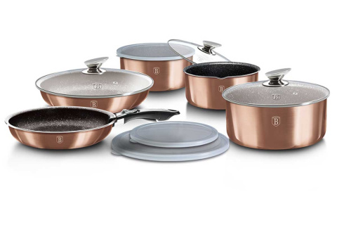 Zestaw garnków granitowych Click&Cook Berlingerhaus BH-1591