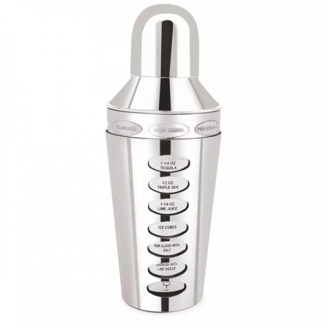 SHAKER BARMAŃSKI Z RECEPTURAMI 600ml KINGHOFF KH-1393