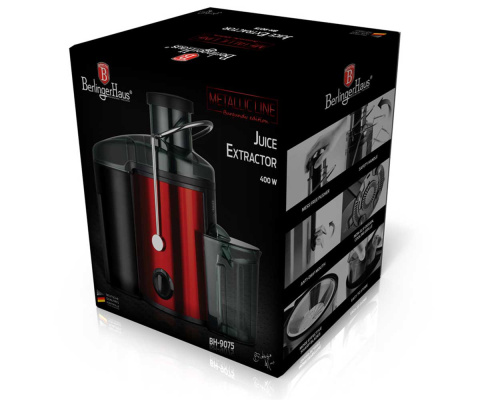 JUICER BERLINGER HAUS BH-9075 BURGUNDY