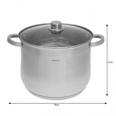 KLAUSBERG GARNEK Z POKRYWĄ 10,7L KB-7164