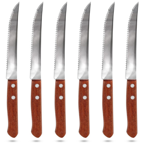 ZESTAW NOŻY DO STEKÓW BURGERÓW 6 szt. 831102