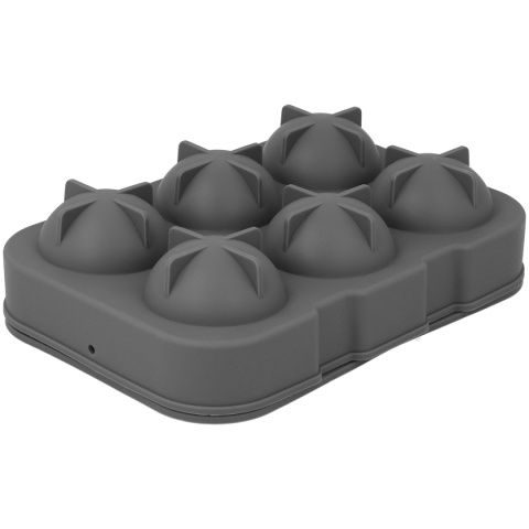 FORMA SILIKONOWA NA 6 KUL LODOWYCH DO DRINKÓW NAPOJÓW 3159