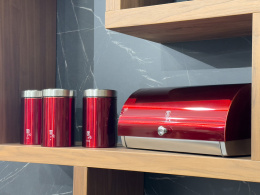 CHLEBAK Z ZESTAWEM POJEMNIKÓW BERLINGER HAUS BH-6729 BURGUNDY