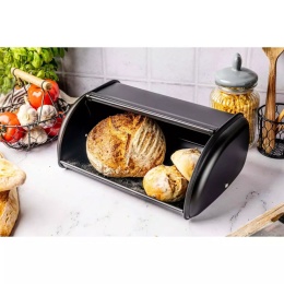 LARGE STEEL BREAD BOX KINGHOFF KH-1834