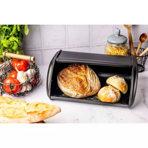 LARGE STEEL BREAD BOX KINGHOFF KH-1834