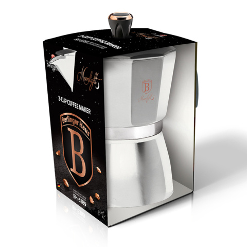 KAWIARKA KAFETIERKA ZAPARZACZ DO KAWY 150ml BERLINGER HAUS BH-6389