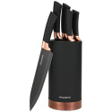 SET OF 5 KITCHEN KNIVES IN KLAUSBERG BLOCK KB-7614