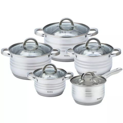 KLAUSBERG KB-7697 10-PIECE COOKWARE SET