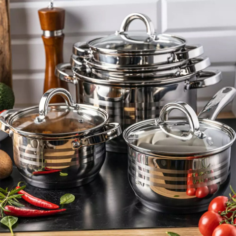 KLAUSBERG KB-7697 10-PIECE COOKWARE SET
