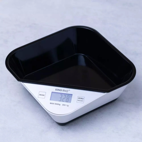 ELECTRONIC KITCHEN SCALE WITH BOWL KINGHOFF KH-1826