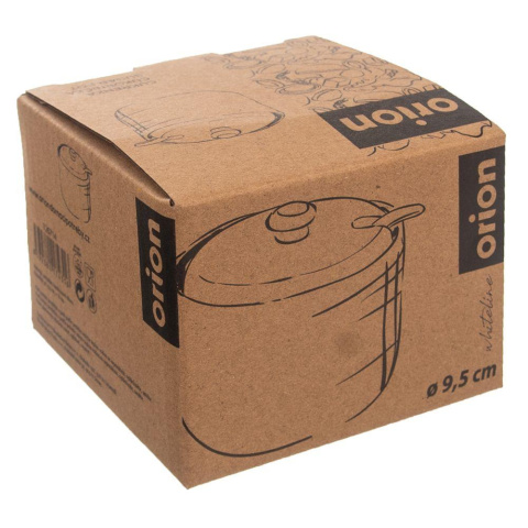 PORCELANOWA CUKIERNICA CUKIERNICZKA Z ŁYŻECZKĄ ORION