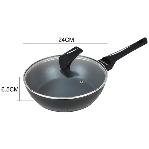 KLAUSBERG MARBLED FRYING PAN WITH LID 24cm KB-7691