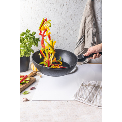 KLAUSBERG MARBLED FRYING PAN WITH LID 24cm KB-7691