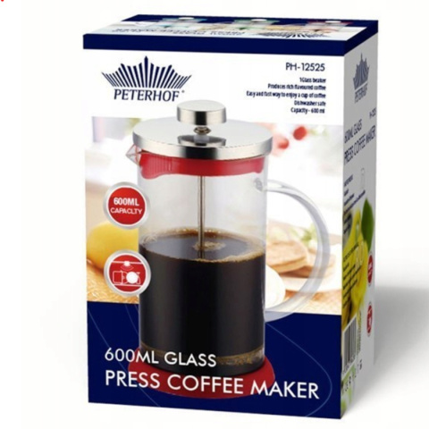 ZAPARZACZ TŁOKOWY DO KAWY/HERBATY 1000ml KINGHOFF KH-4838