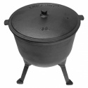CAST-IRON CAULDRON ENAMELLED HUNTING POT 10L KINGHOFF KH-2243