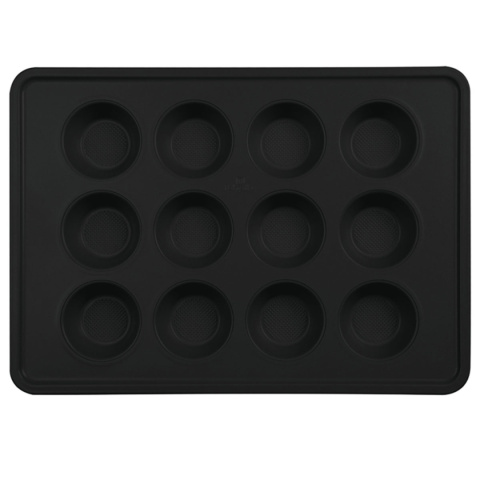 FORMA TYTANOWA DO MUFFINEK BERLINGER HAUS BH-7876 MATTE BLACK
