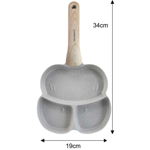 PATELNIA MARMURKOWA DO JAJEK PLACKÓW 3 SEKCJE KLAUSBERG KB-7824