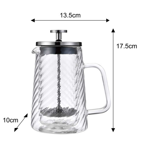 ZAPARZACZ TŁOKOWY DO KAWY/HERBATY TERMICZNY 350ml KLAUSBERG KB-7762