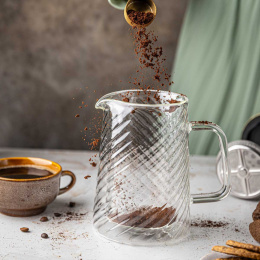 ZAPARZACZ TŁOKOWY DO KAWY/HERBATY TERMICZNY 1000ml KLAUSBERG KB-7767