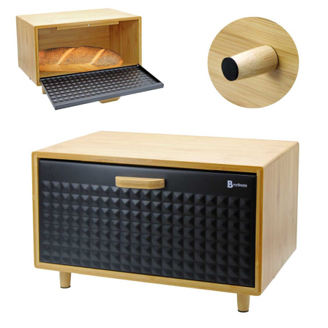 CHLEBAK POJEMNIK BAMBUSOWY NA PIECZYWO 4252