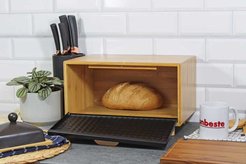CHLEBAK POJEMNIK BAMBUSOWY NA PIECZYWO 4252