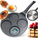 PATELNIA GRANITOWA DO 4 JAJEK PLACUSZKÓW 26cm 199076