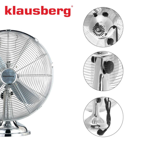 WENTYLATOR WIATRAK STOJĄCY PODŁOGOWY KLAUSBERG KB-7472