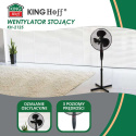 WENTYLATOR WIATRAK STOJĄCY PODŁOGOWY KINGCOOL KC-2125 czarny