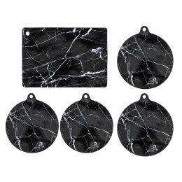 SILIKONOWA MATA PODKŁADKA OCHRONNA DO GOTOWANIA NA INDUKCJI 5 szt.