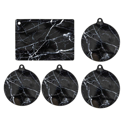 SILIKONOWA MATA PODKŁADKA OCHRONNA DO GOTOWANIA NA INDUKCJI 5 szt.