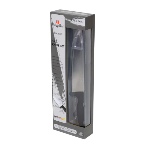 ZESTAW 4 NOŻY BERLINGER HAUS BH-2956 BLACK ROSE