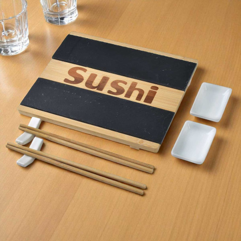 ZESTAW DO SERWOWANIA SUSHI DLA 2 OSÓB HTXD9944