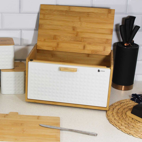 CHLEBAK POJEMNIK NA PIECZYWO BAMBUSOWY DWUSTRONNY 4257