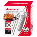 STALOWA NASTRZYKIWARKA 60ml DO PEKLOWANIA MIĘSA KLAUSBERG KB-7842