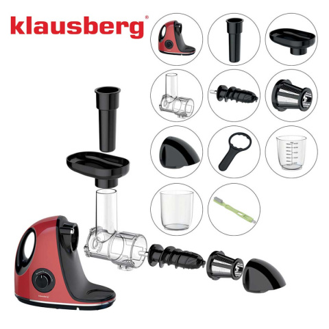 SOKOWIRÓWKA WYCISKARKA WOLNOOBROTOWA KLAUSBERG KB-7865