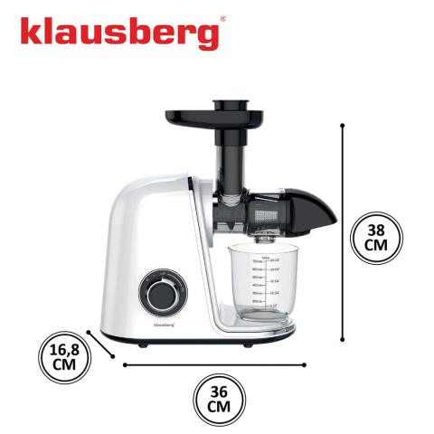 SOKOWIRÓWKA WYCISKARKA WOLNOOBROTOWA KLAUSBERG KB-7869