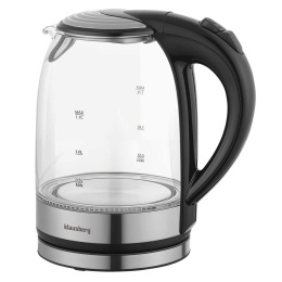 CZAJNIK ELEKTRYCZNY SZKLANY 1,7L KLAUSBERG KB-7886 LED