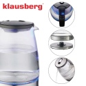 CZAJNIK ELEKTRYCZNY SZKLANY 1,8L KLAUSBERG KB-7887 LED RGB