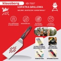 ŁOPATKA STALOWA 36 cm DO GRILLA KLAUSBERG KB-7897