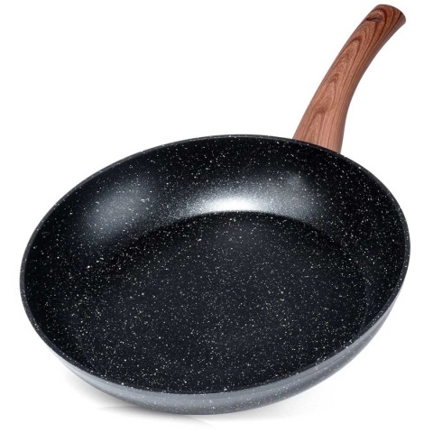PATELNIA GRANITOWA 28cm BLACK&WOOD 199062