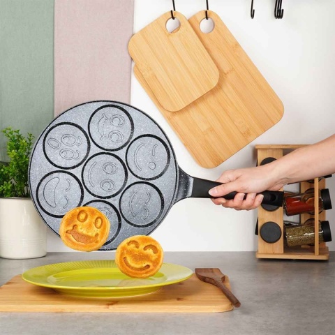 PATELNIA GRANITOWA DO JAJEK I PLACKÓW EMOJI 199081