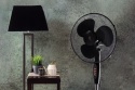 WENTYLATOR PODŁOGOWY OSCYLACYJNY BERLINGER HAUS BH-9130 BLACK ROSE